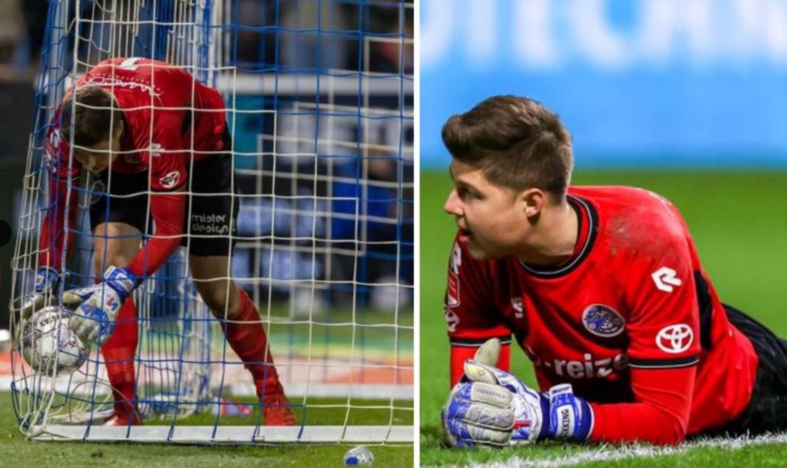 Pësoi 13 gola në një ndeshje, portieri holandez bëhet viral në rrjetet sociale