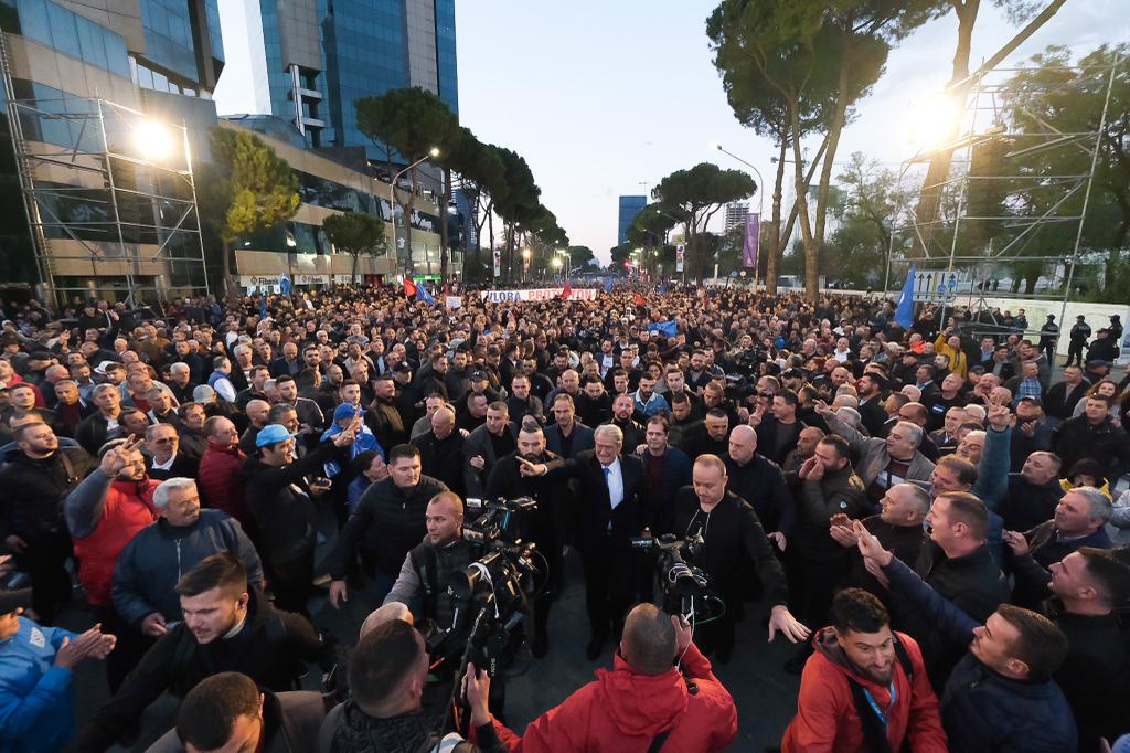 Sot protesta kombëtare e opozitës