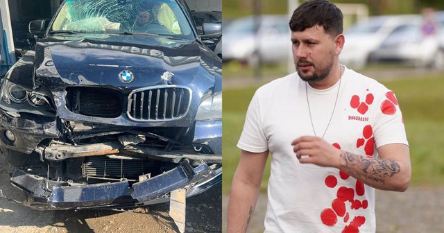 FOTOT/ Publikohen pamjet, Mevlan Shaba flet pas aksidentit “të frikshëm”