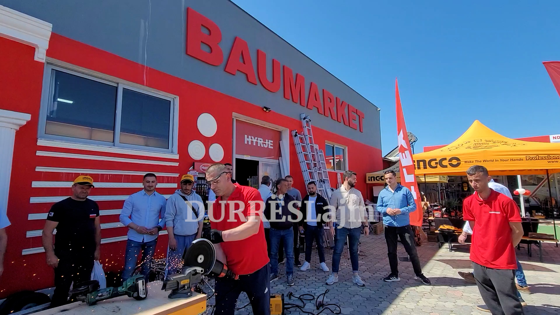 “Baumarket KK Dani” në Gjirin e Lalëzit, plot surpriza për klientët në 1-vjetorin e hapjes (VIDEO)