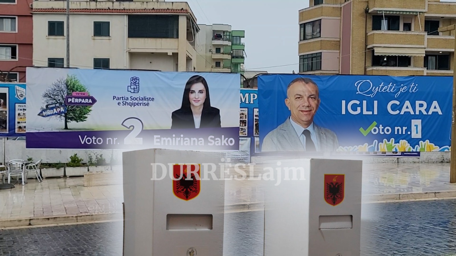 Sako dhe Cara “kokë më kokë” në disa qendra votimi