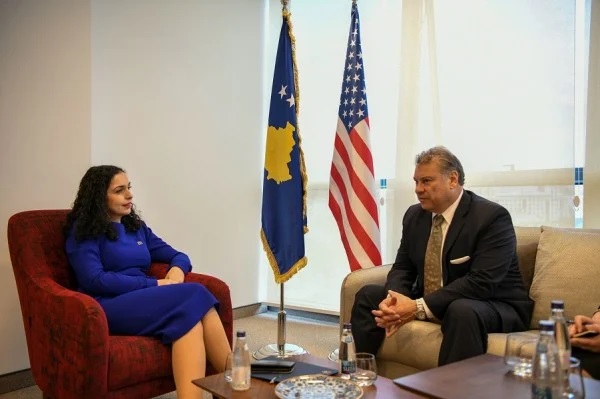 Osmani takim me Gabriel Escobar: Zbatimi i marrëveshjeve Kosovë – Serbi të jetë i plotë