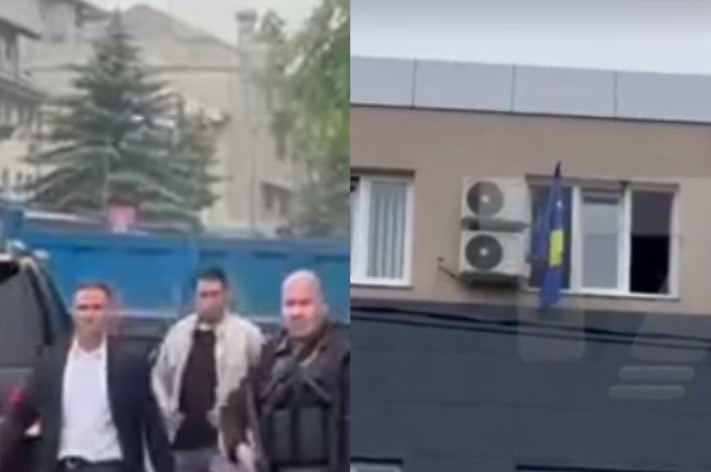 Të shtënat me armë dhe protestat në veri, nuk e ndalojnë valëvitjen e Flamurit të Kosovës në institucione