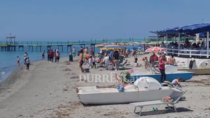Nis plazhi në Durrës, popullohet vija bregdetare (VIDEO)