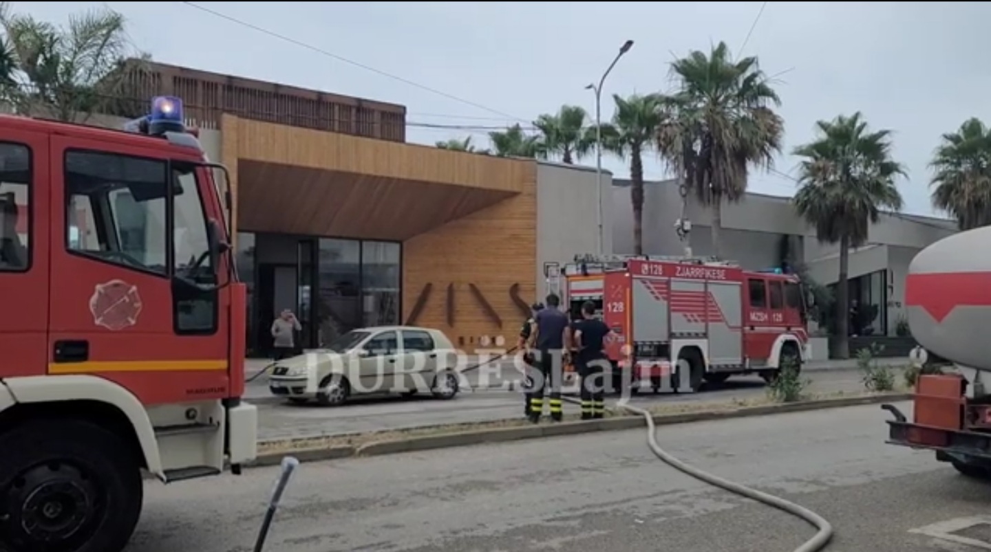 Zjarri në lokalin e Noizy-it, dyshimet e para (VIDEO)