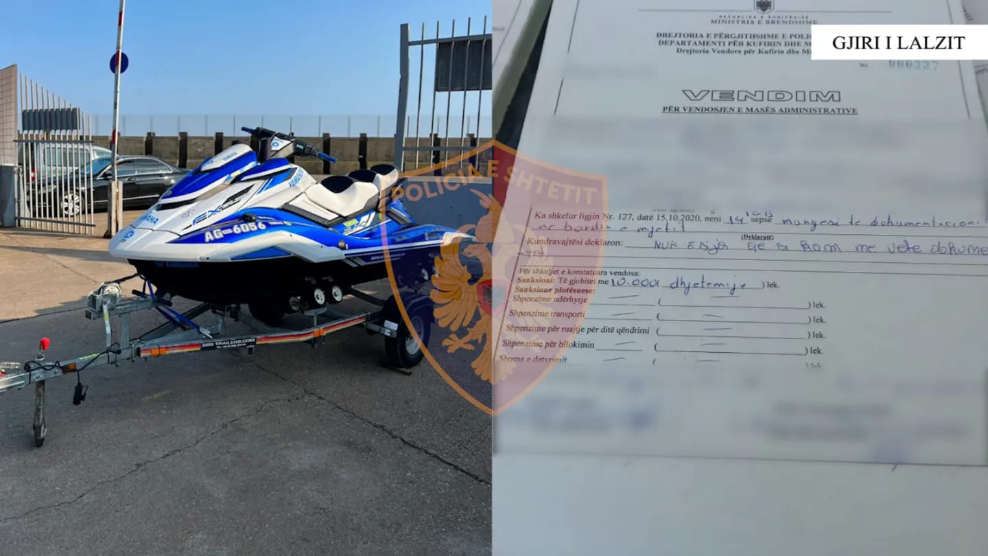 Siguria në plazhe/ Sekuestrohen 7 mjete lundruese, 1 në Durrës