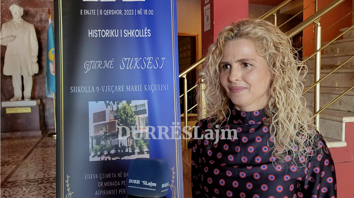 Përurohet libri historik i shkollës 9-vjeçare “Marie Kaçulini” (VIDEO)