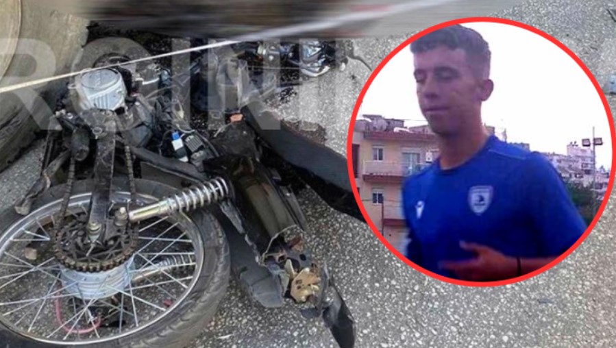 Motori përplaset me kamionin, ndërron jetë 17-vjeçari shqiptar në Greqi