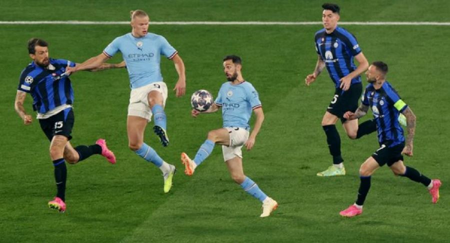 Manchester City fiton Champions League, mposht Interin