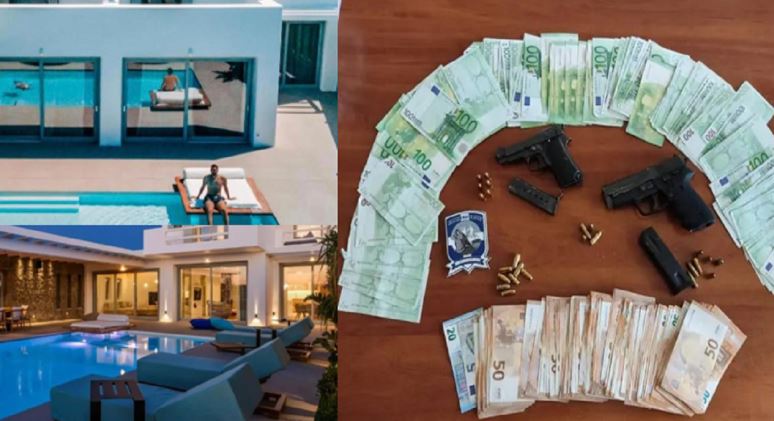 I vodhën shqiptarit 40 mijë euro në vilat e tij luksoze në Mykonos, kapen dy bashkatdhetarët