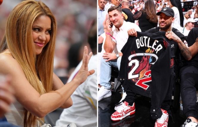 Tërbohen fansat, Shakira dhe Neymar shfaqen në ndeshjen e NBA-së