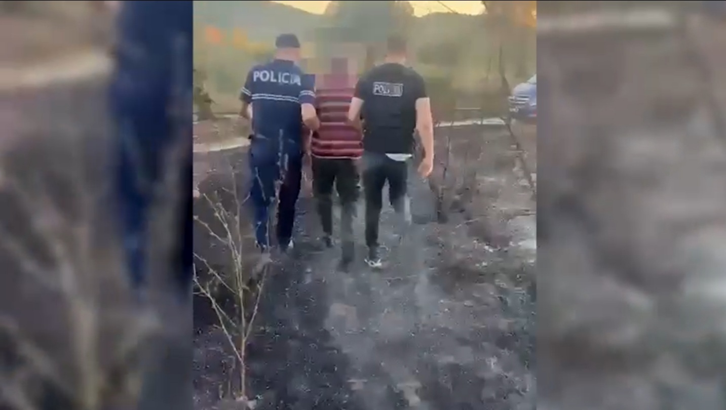 Ndezi zjarr për djegien e mbeturinave dhe dogj një sipërfaqe toke me pemë, arrestohet 60-vjeçari në Kavajë (EMRI+VIDEO)