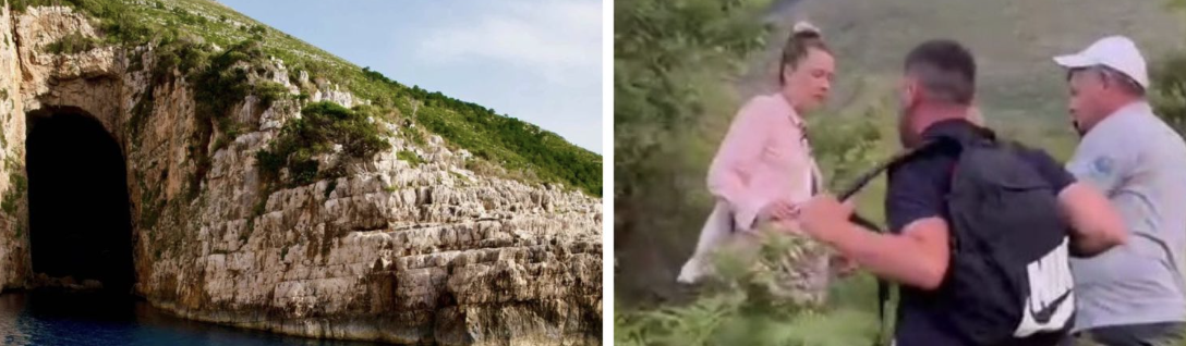 Humbën rrugën, shpëtohen 5 turistët e huaj