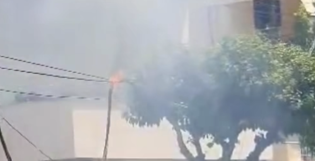 Panik te banorët, shpërthejnë kabllot elektrike në Sarandë (FOTO)