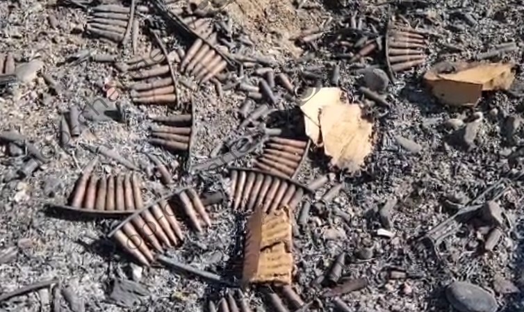 Zjarri masiv në Peshtan nxjerr zbuluar municionin luftarak, dyshohet se janë fshehur që në ‘97-n