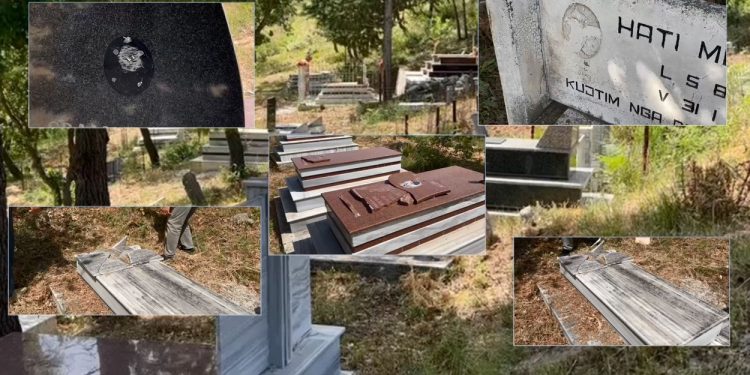 Dëmtohen varrezat në Mallakastër, banorët: Dëmi më i madh shpirtëror, jo financiar
