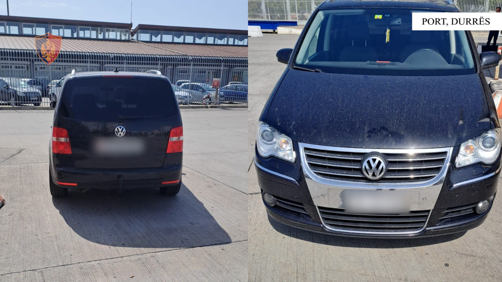 Sekuestrohen rreth 40 mijë franga në portin e Durrësit (FOTO)