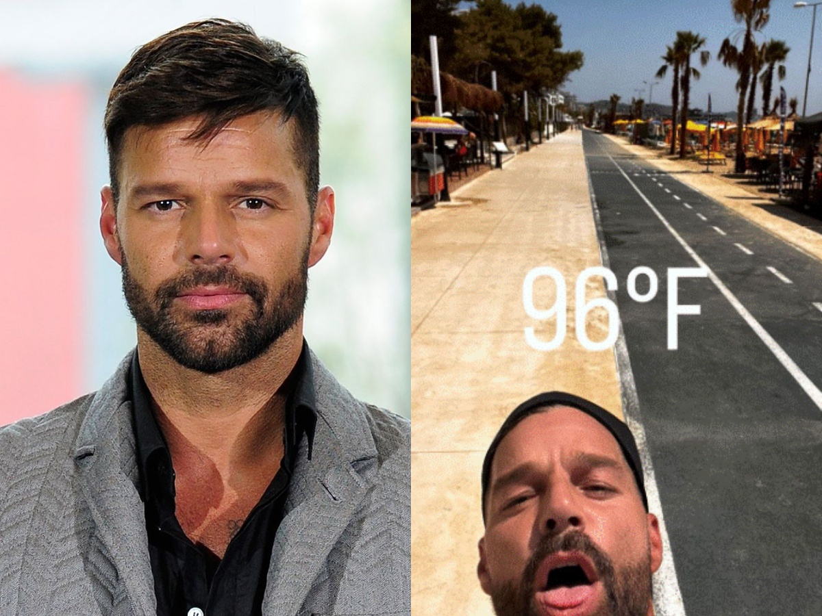 1 ditë para koncertit, Ricky Martin poston foton nga Durrësi