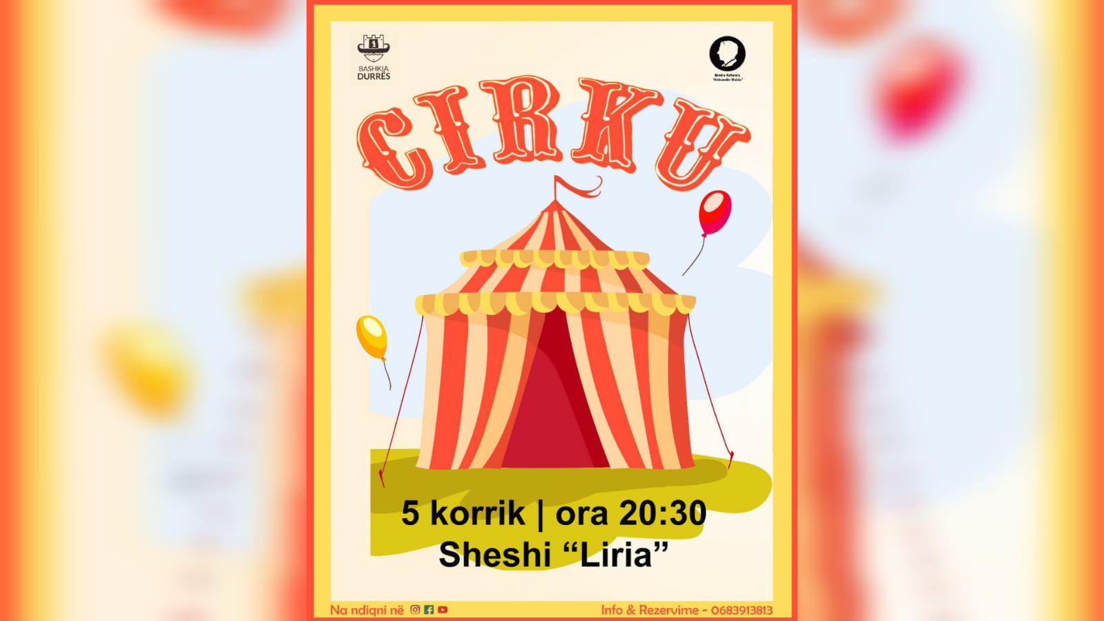Cirku Kombëtar vjen nesër në sheshin &#8220;Liria&#8221; në Durrës