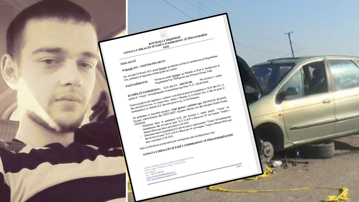 Vrasja e Florian Selimit, dënohen me 19 vjet burg 2 autorët