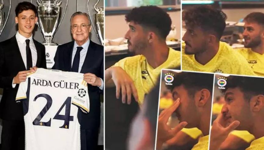 Guler prezantohet te Real Madrid, shokët te Fenerbahce nuk i mbajnë dot lotët