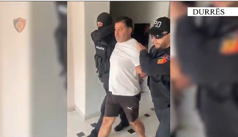 Kapet i shumëkërkuari Alket Hatija në një hotel në Durrës, i dënuar me 20 vite burg në Itali (VIDEO)