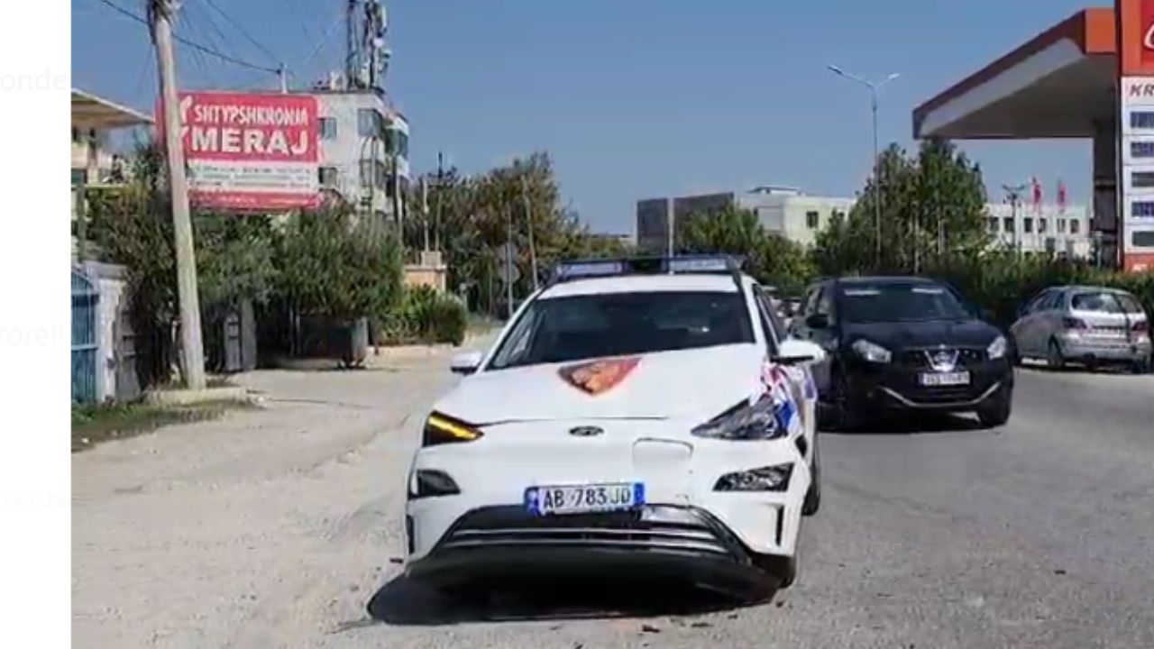 Po ndiqte një person në kërkim, aksidentohet makina e policisë