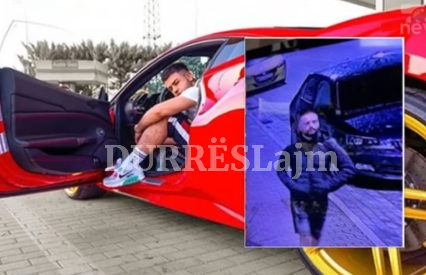 Ky është autori i zjarrvënies në Ferrari-n e Noizy-t