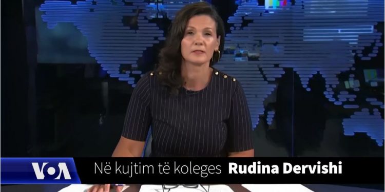 Ndahet nga jeta gazetarja e Zërit të Amerikës, Rudina Dervishi