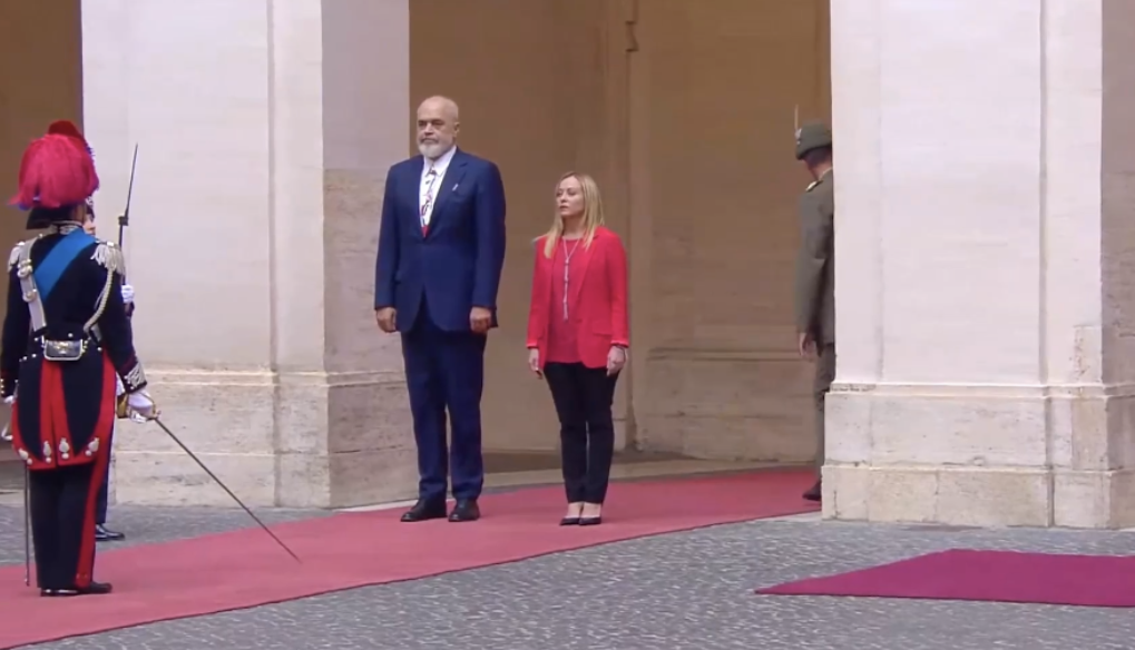ITALI/ Rama pritet nga kryeministrja Meloni për një takim &#8220;kokë më kokë&#8221;