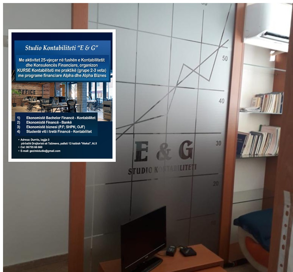 Studio Kontabiliteti “E & G” në Durrës hap kurse Kontabiliteti me programe financiare Alpha dhe Alpha Biznes