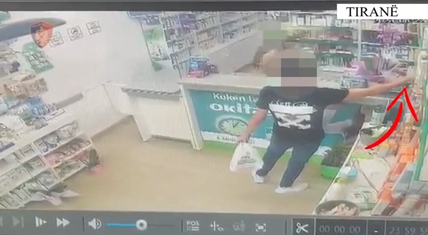 Vodhi disa farmaci në Tiranë, arrestohet 34-vjeçari
