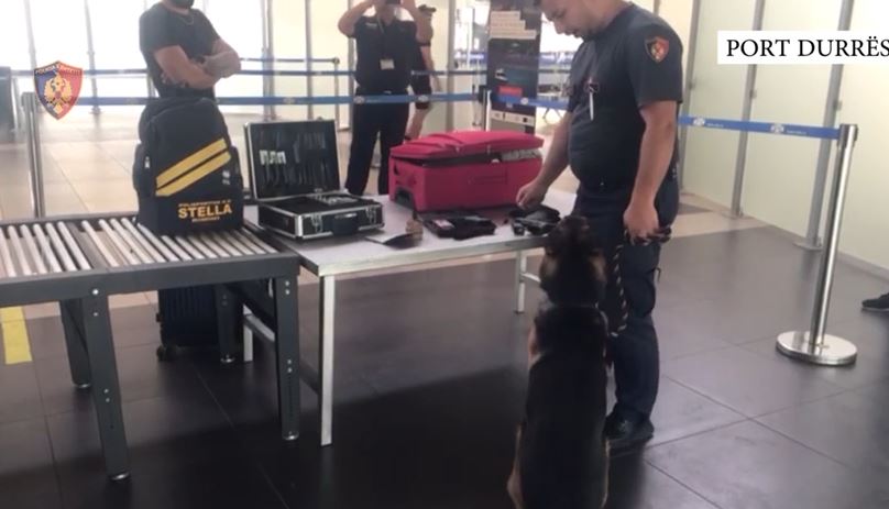 Si u kap “rezidenti” në portin e Durrësit duke futur armë dhe fishekë me valixhe (VIDEO)