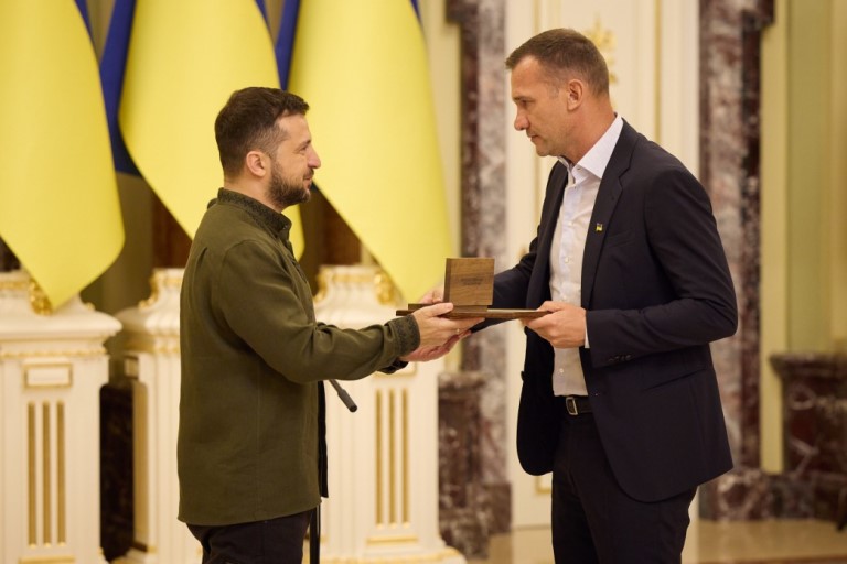 Shevchenko bëhet këshilltar i Volodymyr Zelensky