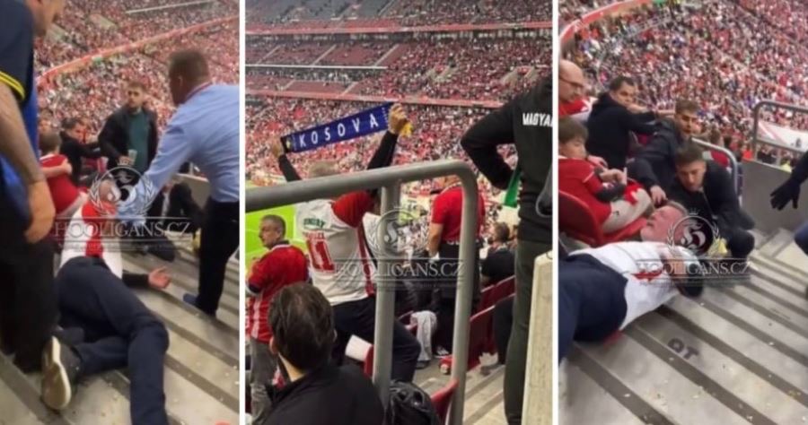 U tregoi shallin e Kosovës ultrasve serbë, dhunohet tifozi i Hungarisë