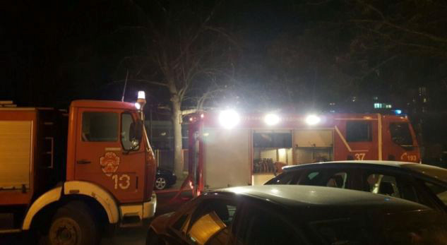 Zjarr masiv në Manzë, policia dhe zjarrfikësja në vendngjarje 