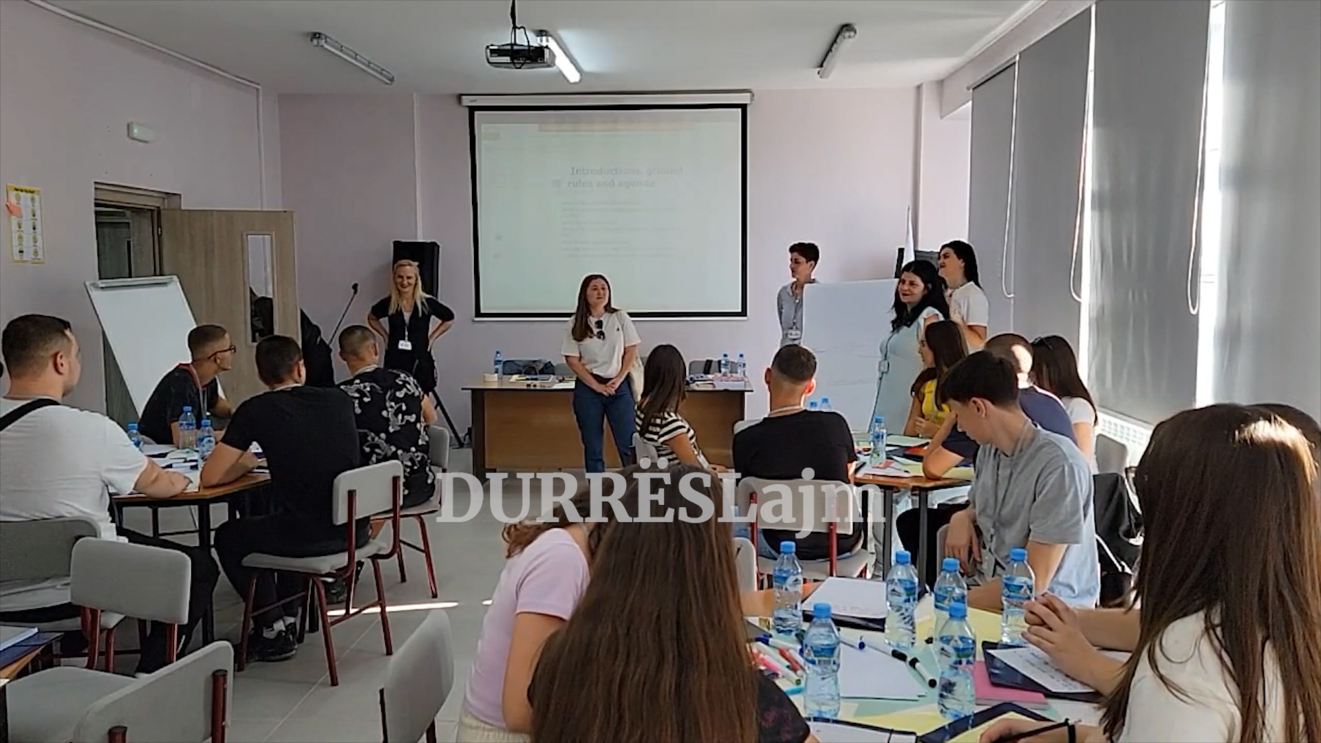 Nxënësit serbë vizitojnë Durrësin, projekti dypalësh “Ryco Superschool” me shkollën profesionale &#8220;Beqir Çela&#8221; (VIDEO)