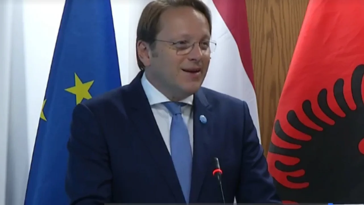 Oliver Varhelyi në Tiranë: Anëtarësimi i Shqipërisë në BE po ndodh! Jemi gati të zgjerohemi