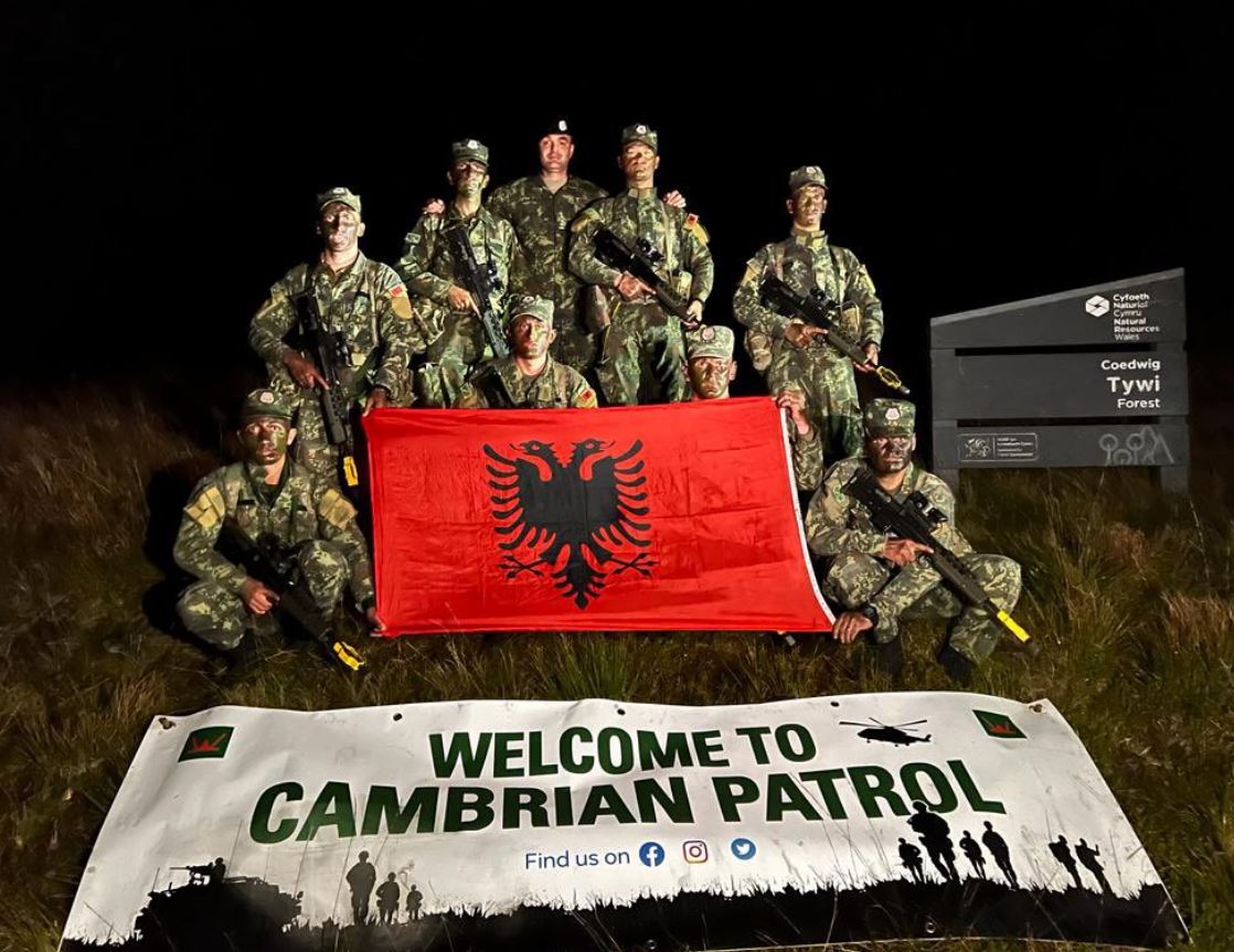 FA fitojnë medaljen e argjendtë në “Cambrian Patrol 2023”