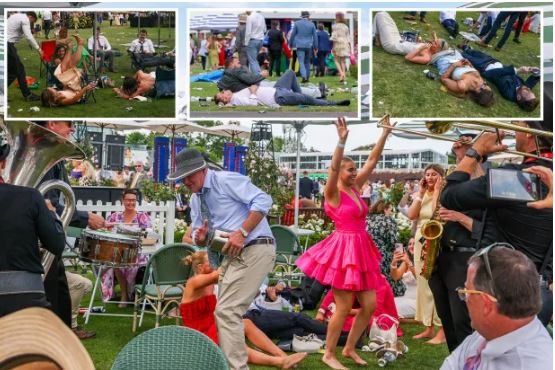 85,000 njerëz krijuan kaos nga alkooli në garën më të rëndësishme të kuajve në Melburn