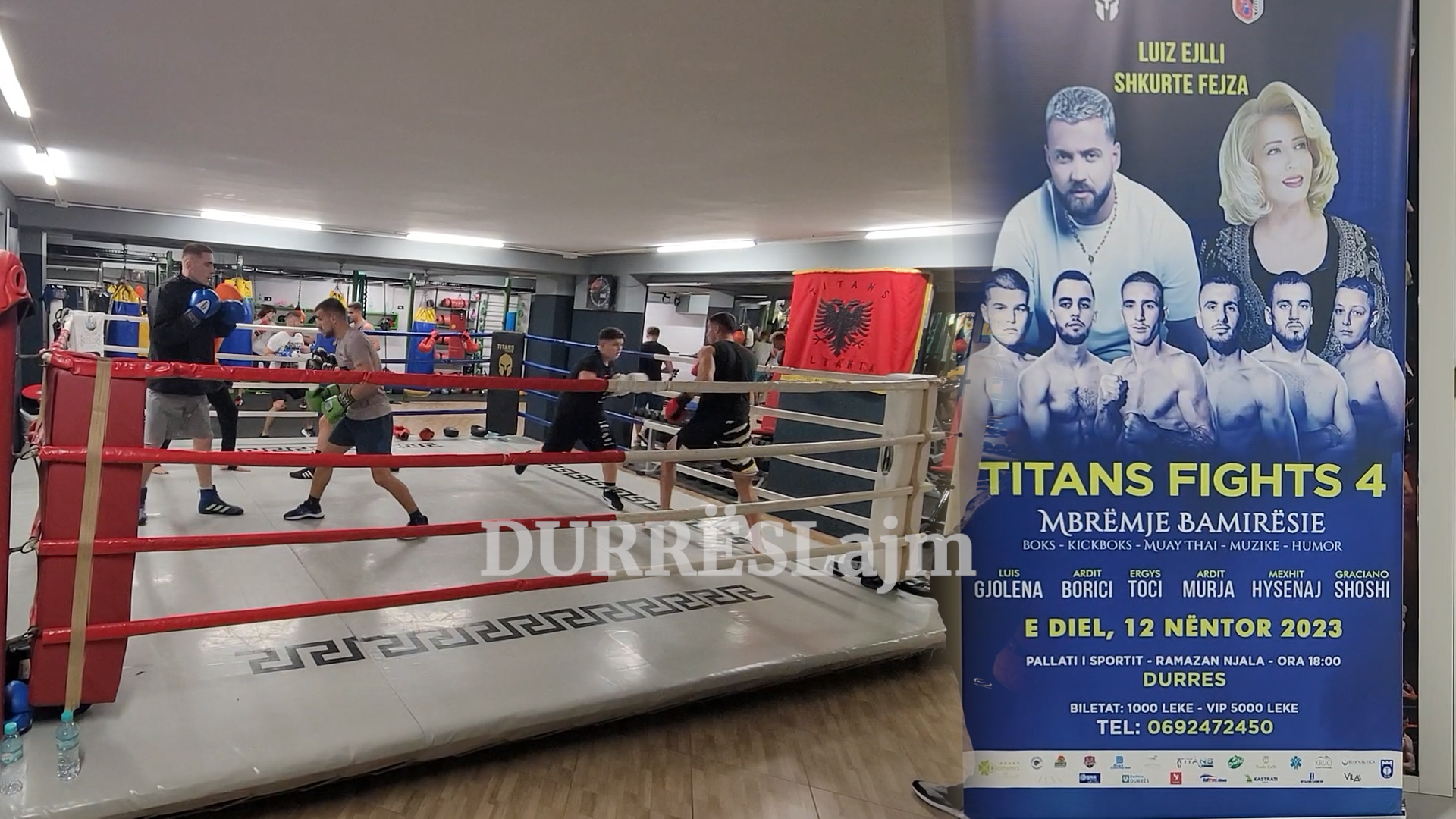 “Titans fights 4”, spektakli i boksit në Durrës rezervon një surprizë të dielën, zbuloni për çfarë bëhet fjalë (VIDEO)
