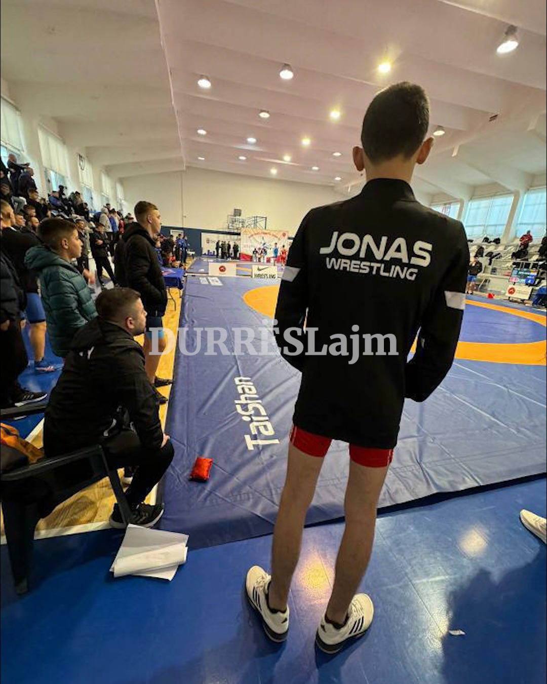 Ekipi nga Durrësi “Jonas Wrestling” fiton Kampionatin Kombëtar të Mundjes me moshat U-15 (FOTO)