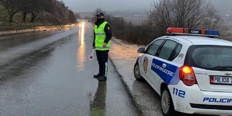 Situata e krijuar nga moti i keq, Policia e Shtetit në gatishmëri për ndihmë