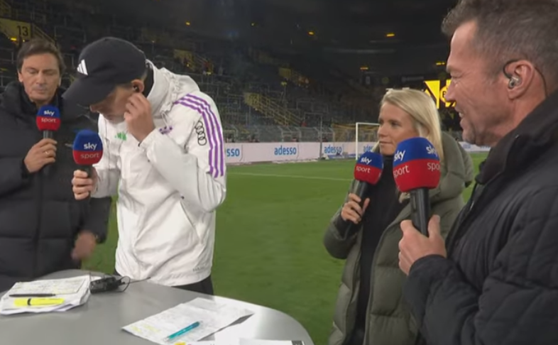 Tuhel i plas në fytyrë komentet negative legjendës gjermane dhe ndërpret intervistën