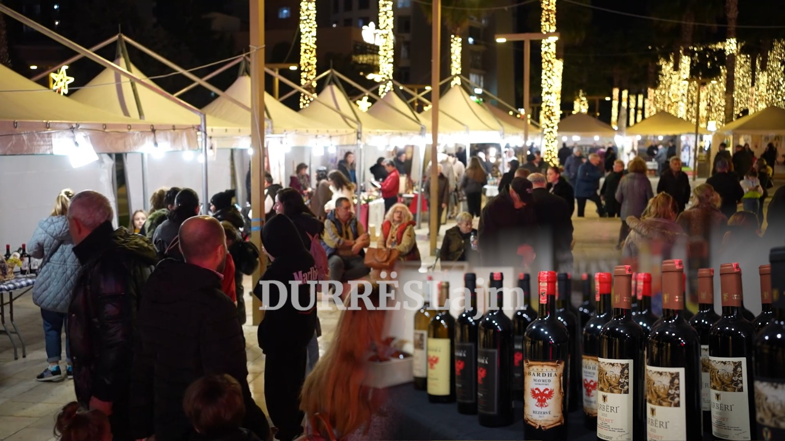 Panairi “Verë dhe traditë” në Durrës, atmosferë festive në qendër të qytetit (VIDEO)