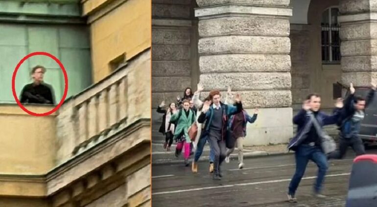 “Kishte gjak në gjithë fakultetin”/ Dëshmi tronditëse nga sulmi në Pragë, si arritën të shpëtojnë studentët: Bllokova derën kur..