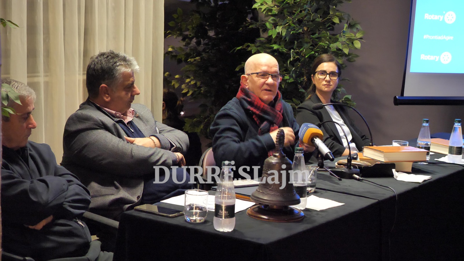 Studiuesi Përparim Kabo takohet me Klubin Rotarian Durrës: Shqiptarët po humbin kohë historike! (VIDEO)