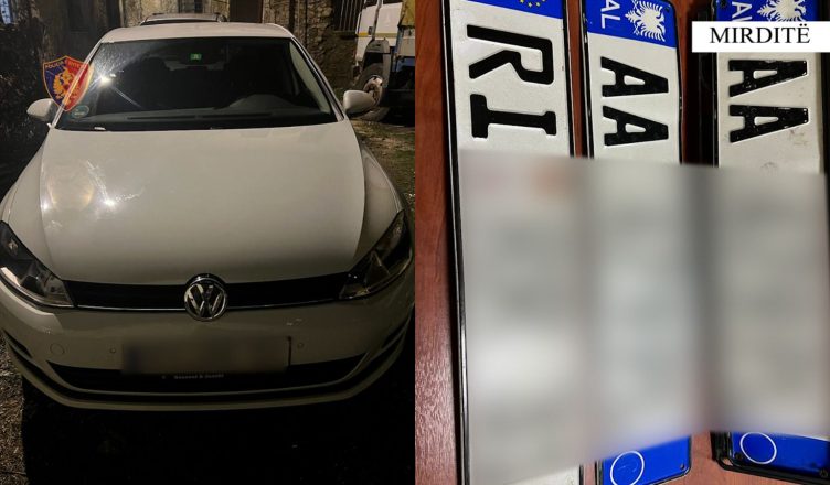 Arrestohet 25-vjeçari, iu gjetën targa makinash të vjedhura që do përdoreshin për ngjarje kriminale