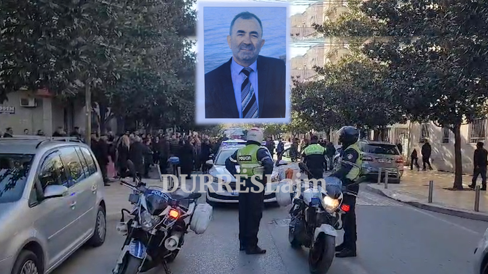 “Ishte njeri shumë i mirë!” Dhimbje dhe lot në ceremoninë mortore të efektivit të policisë së Durrësit (VIDEO)