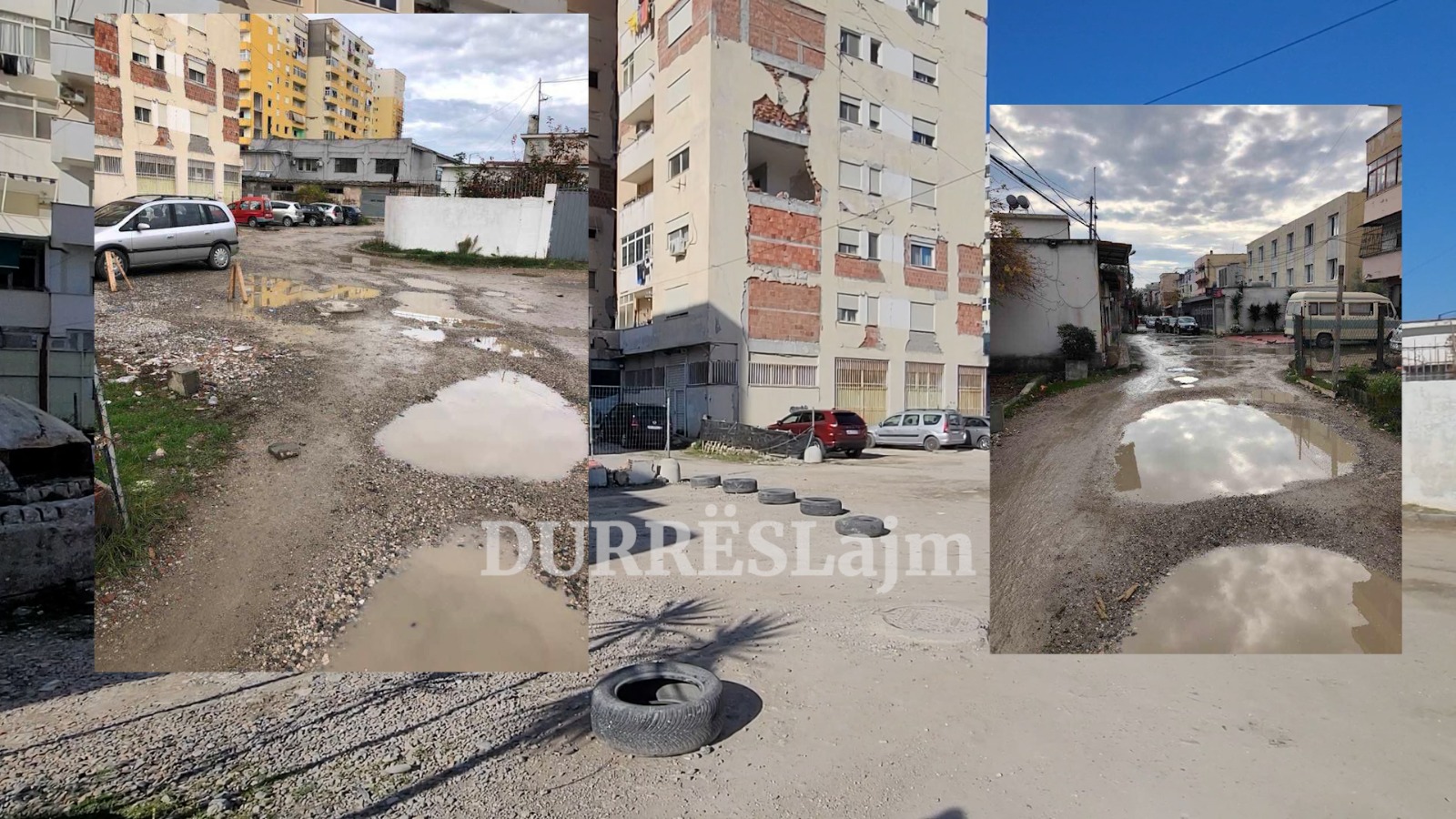 &#8220;Na duhen varka për të kaluar!&#8221; Banorët e kësaj rruge në Durrës prej 2 dekadash presin shtrimin e saj (VIDEO)